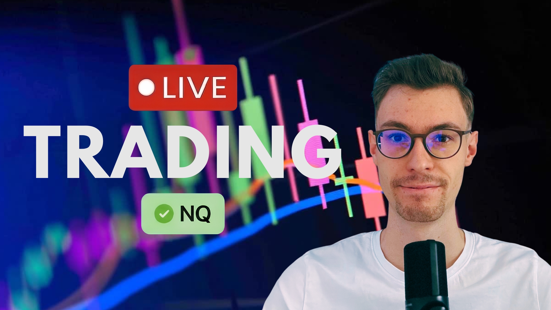 Jonas beim Live-Trading